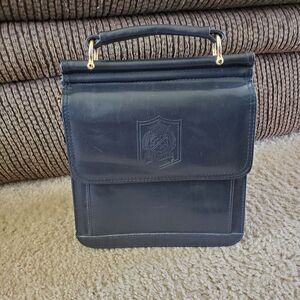 Moda Italiana black leather bag